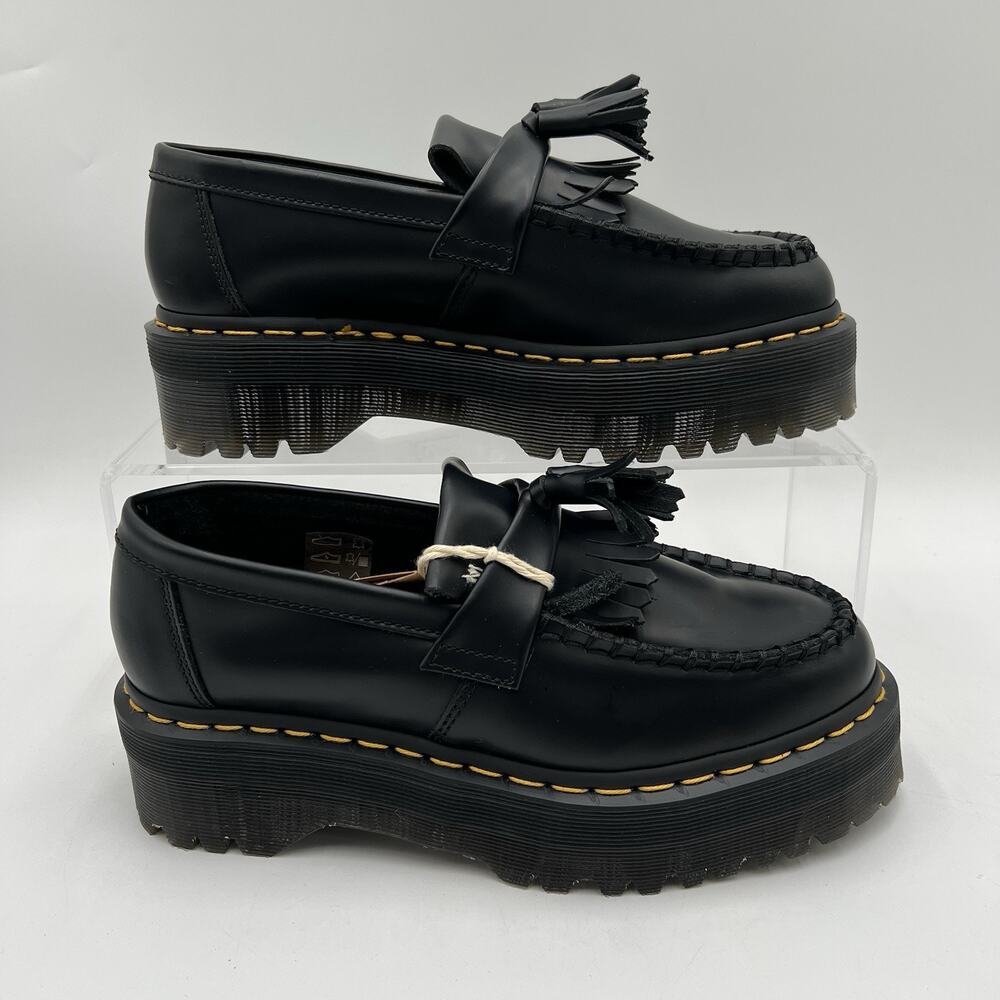 Dr. Martens Black Tassel Loafers